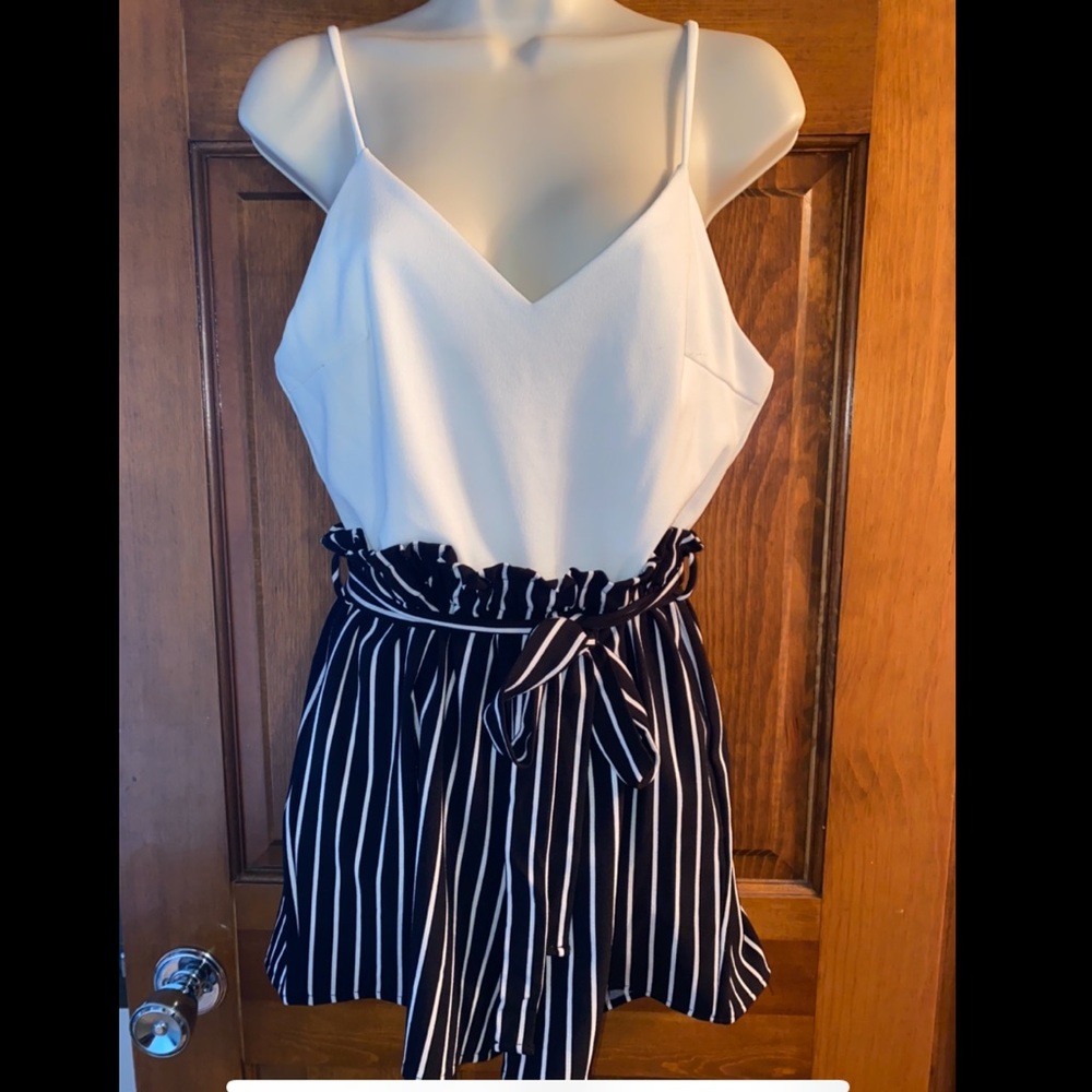 Striped Romper